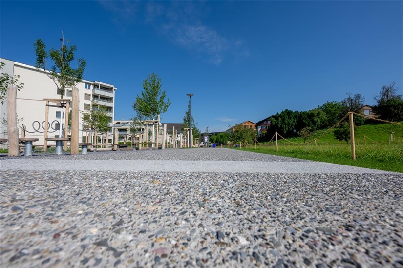 Rapperswil, Schlüsselstrasse Grünfels